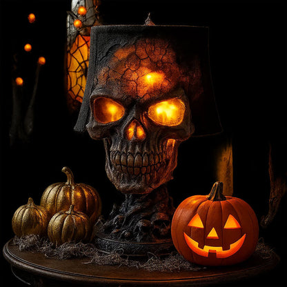 Lava Schedel Tafel Lamp💀