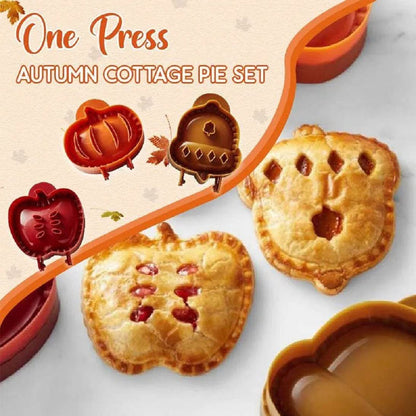 🥧 Gezellige Harvest Hand Pie Molds - Bak de magie van het seizoen