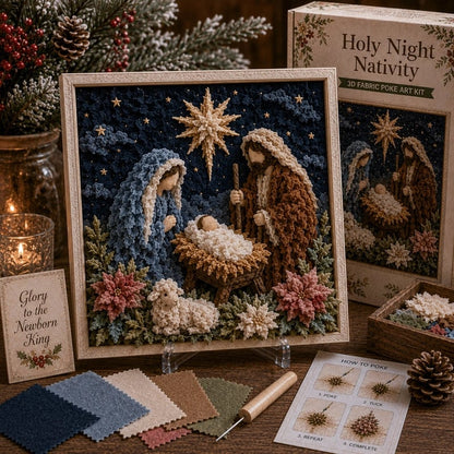 🔥 Laatste dag: 49% KORTING - ✝️ 3D-poke-art-set met christelijke motieven (📦 Bij aankoop van 2 stuks gratis verzending)