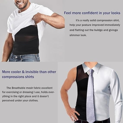 Shaping Tank Vest voor Heren