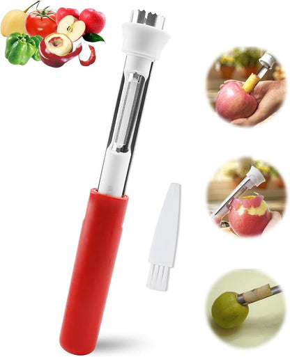 🍓 Multifunctionele Fruit Ontkroner – Eén Tool voor Al Jouw Favoriete Fruit! 🍎✨