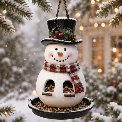 🎄 Christmas Bird Feeder Collection™ – Feestelijke hangende voederbakken voor wilde vogels