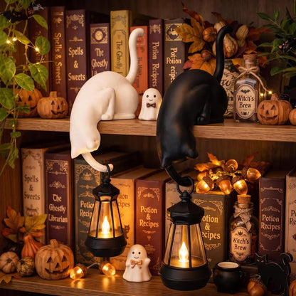 🐈‍⬛ Schattige kattenhaakjes als decoratie voor op de plank