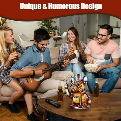 🥃Creatief gevormde whiskyfles