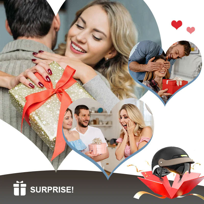 🛡️Ademende, lichtgewicht, botsbestendige motorhelm