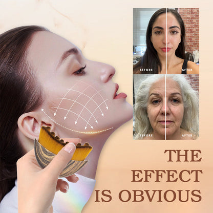 Lymfatische contourborstel voor het gezicht