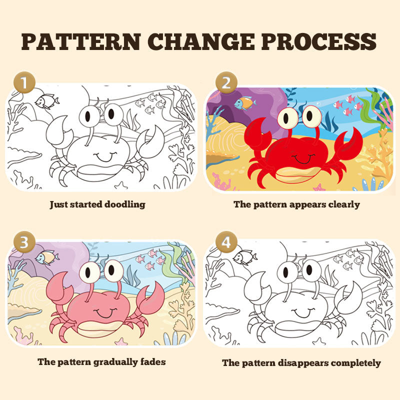 🌈 Watertekenboek voor kinderen: rustig boek 🌈