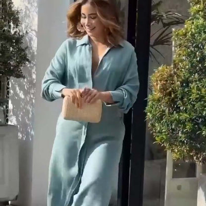 🌟Nieuwe producten Hot Sale 39% KORTING🎁Effen Jurk