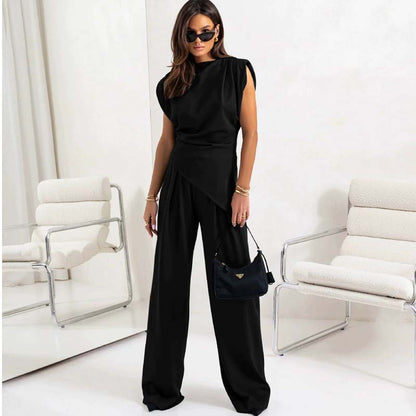 ✨Gratis verzending✈️Dames high-end effen tweedelig pak