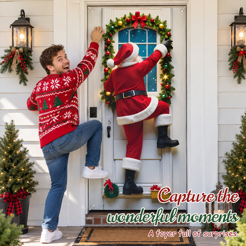 Nieuwe kerstdeurversiering – Feestelijke decoratie voor de feestdagen & deurversierin