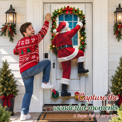 Nieuwe kerstdeurversiering – Feestelijke decoratie voor de feestdagen & deurversierin