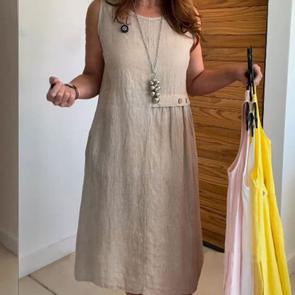 🌟Korting op nieuw product 49% KORTING🎁Jurk Met Knoopzakken