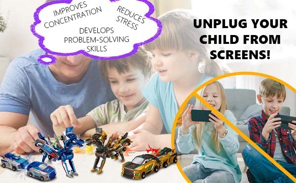 Nieuw product 2025 💥 Collision Transforming Dinosaur Car Toy