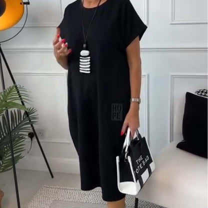 🌟 Stijlvolle Comfortjurk met Print