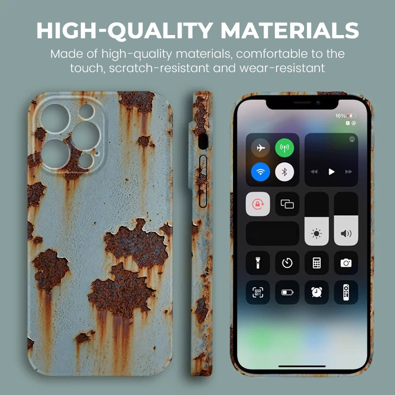 Door de strijd beschadigde versie-mobiele telefoonhoesjes