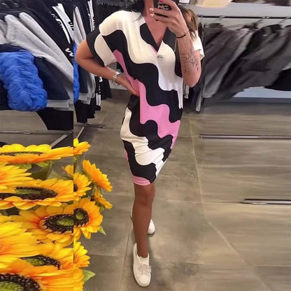 ⭐Tijdelijke aanbieding 45% KORTING🎁V-hals taille jurk