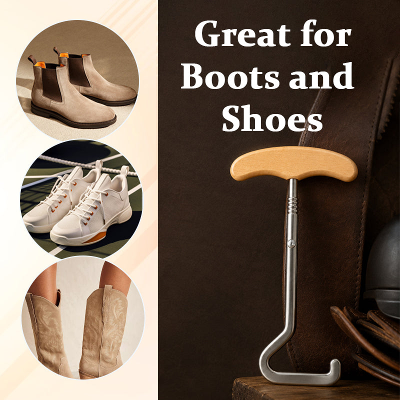 👞 Schoenlepelhaak in de vorm van een paard, om schoenen gemakkelijk aan te trekken