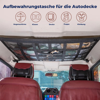 Opknoping mesh opbergtas voor autodak