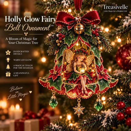 🧚‍♀️✨ Enchanted Fairy Bell-kerstversiering™