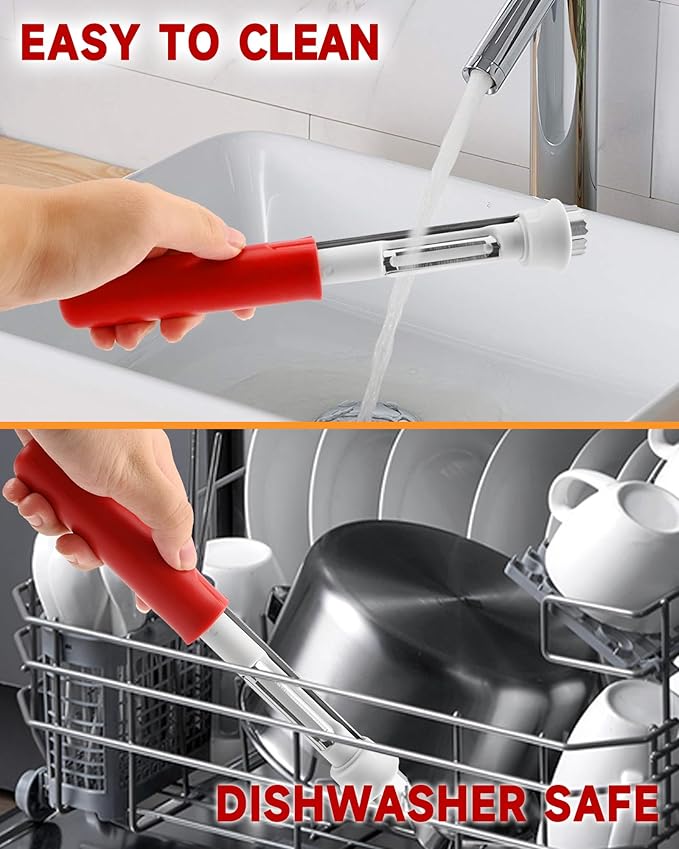 🍓 Multifunctionele Fruit Ontkroner – Eén Tool voor Al Jouw Favoriete Fruit! 🍎✨