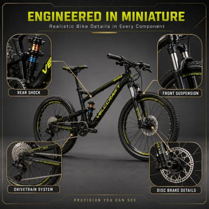 🎉🔥 50% KORTING - 🚲DIY-montageset voor mountainbikes – Zelf bouwen, tentoonstellen en verzamelen