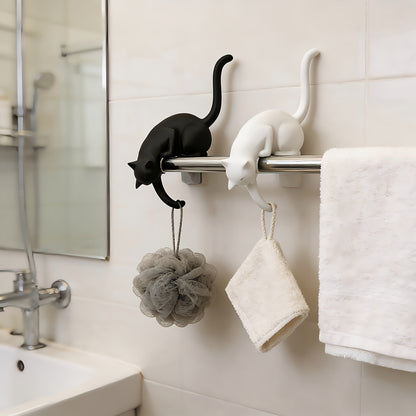 🐈‍⬛ Schattige kattenhaakjes als decoratie voor op de plank