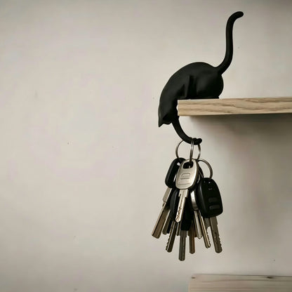 🐈‍⬛ Schattige kattenhaakjes als decoratie voor op de plank