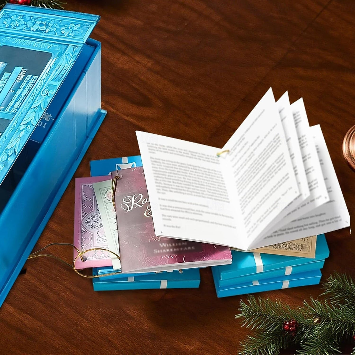 ✨💥 Mini-boekje als kerstversiering voor de advent