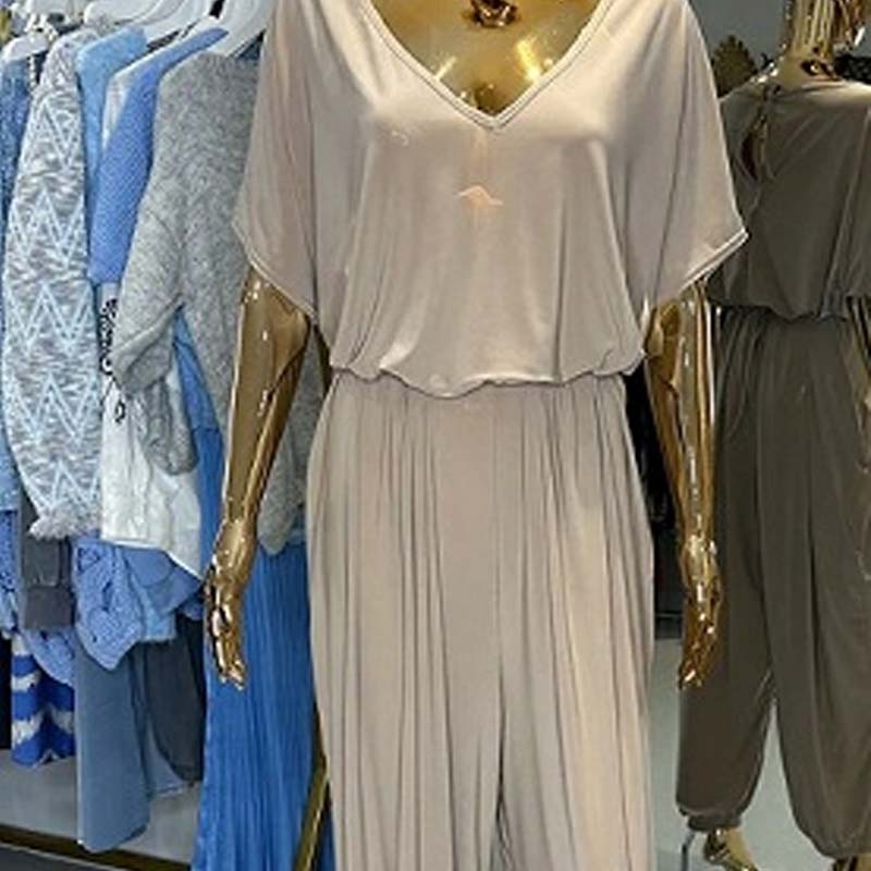 ✨Nieuwe producten Hot Sale 45% KORTING🎁V-hals Jumpsuit