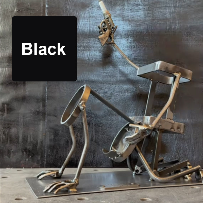 Schedel Cola- en Wijnfleshouder