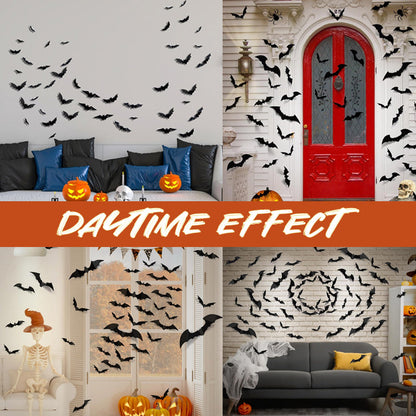 🦇LED Gloeiende Vleermuis Groep