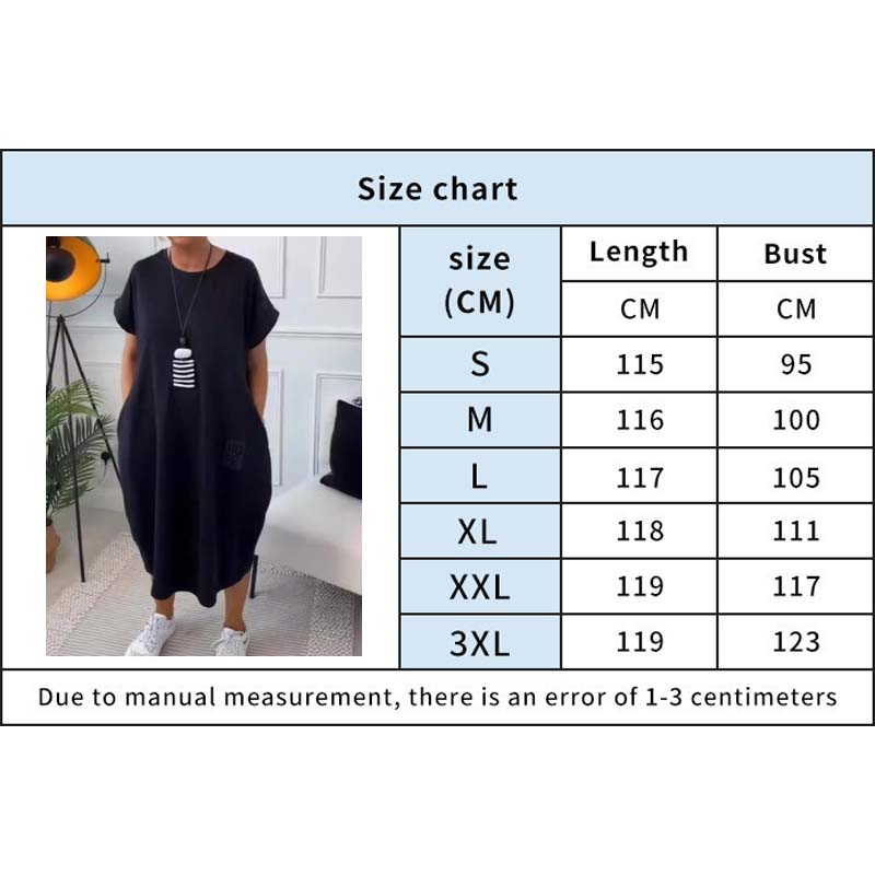 🌟 Stijlvolle Comfortjurk met Print