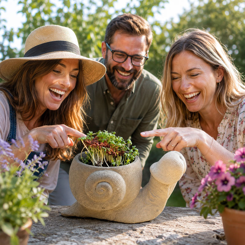 Leuke plantpotten voor in de tuin