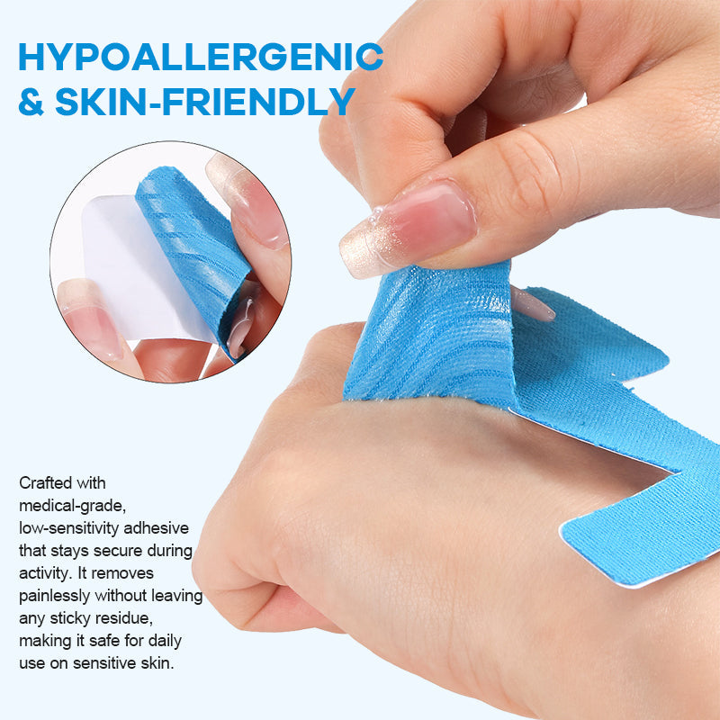Voorgesneden kinesiologietape voor hallux valgu