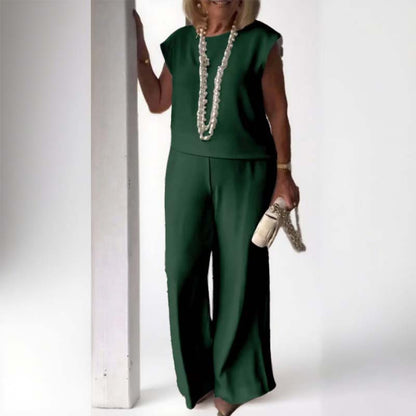 💞Gratis verzending⏳Elegant retro mouwloos tweedelig pak