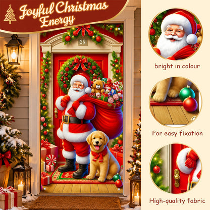 Nieuwe kerstdeurversiering – Feestelijke decoratie voor de feestdagen & deurversierin