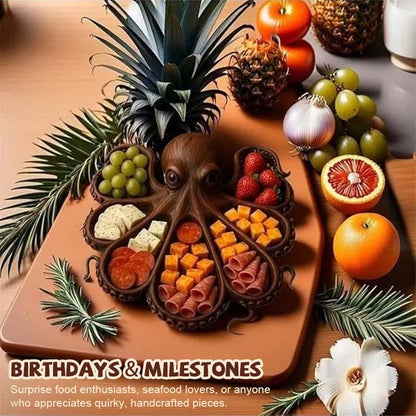 Rustieke octopus Charcuterie Schotel