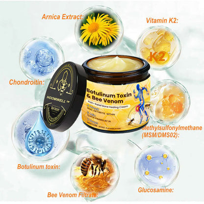 ⏰FLASH SALE: 59% KORTING🔥HOOMWELL™ Botox en bijengif pijnstillende bothelende crème