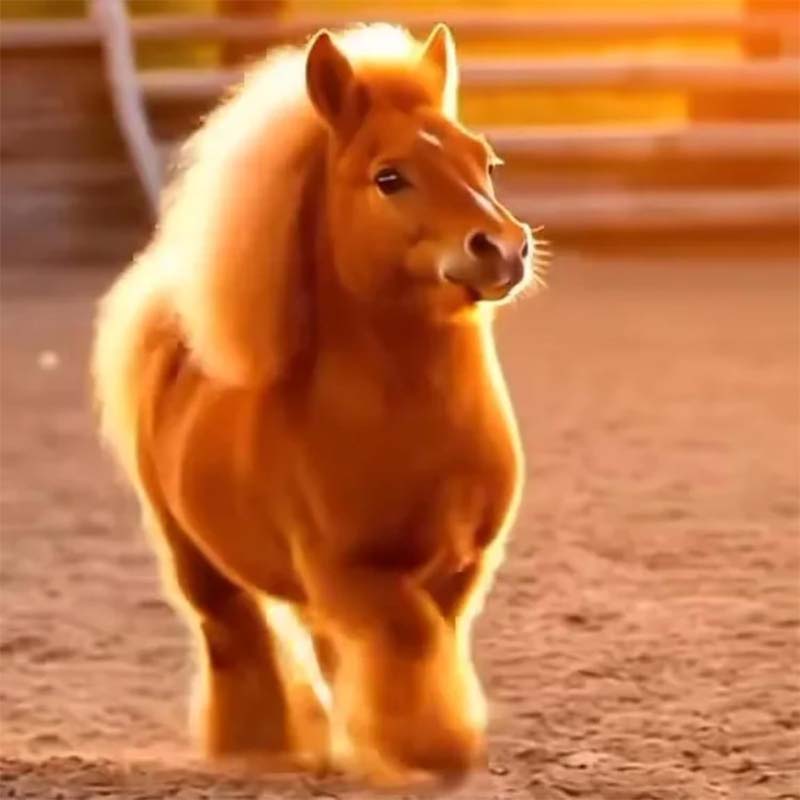 🐴 Elektrisch Pony Pluche Pop - Zacht En Schattig Komend ✨
