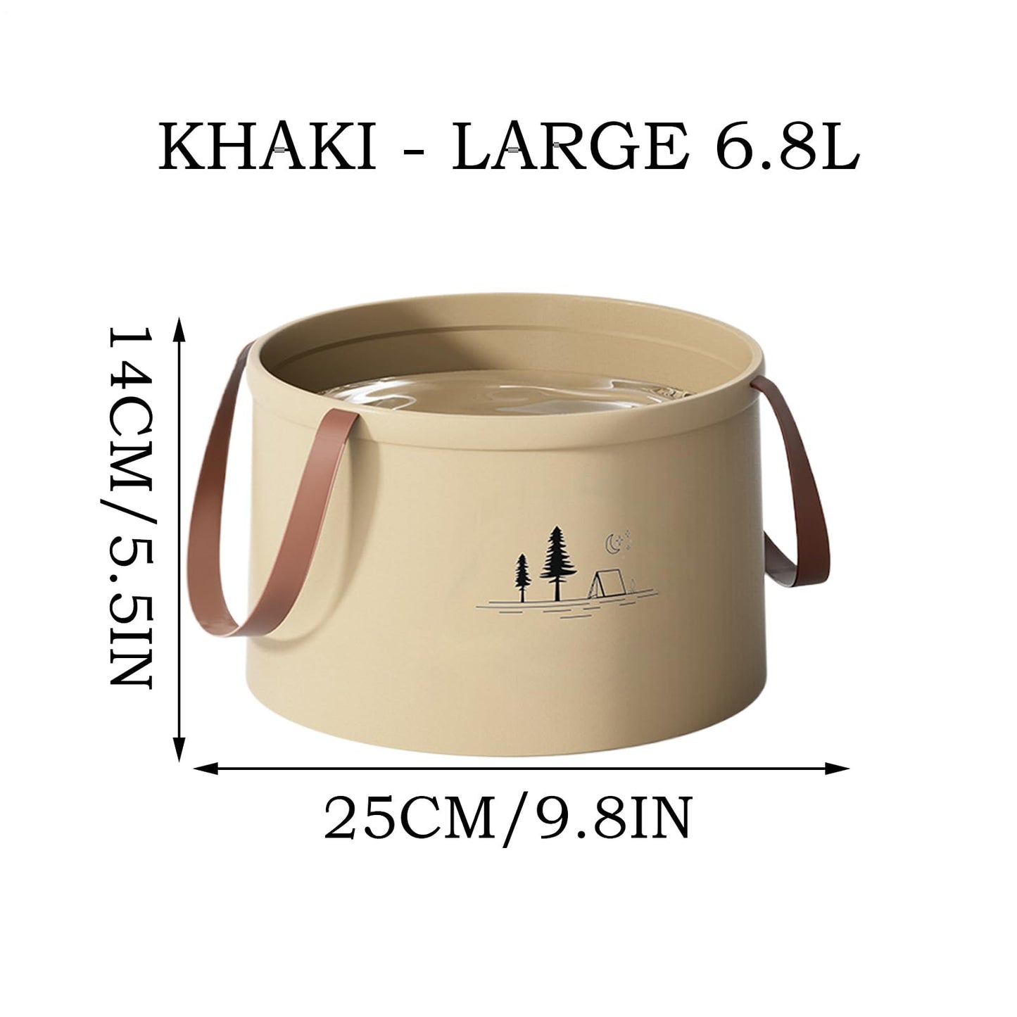 Opvouwbaar waterreservoir