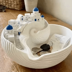 🌊Laatste dag: 50% KORTING - Santorini opbergschaal