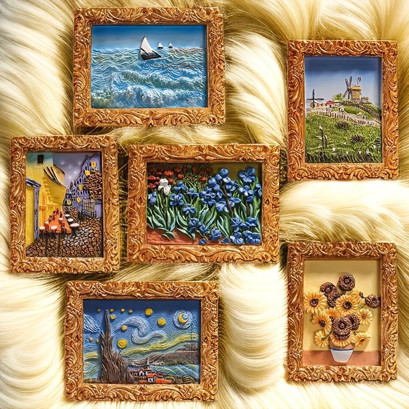 💖Last Day Sale 49% UIT💖Van Gogh geïnspireerde koelkastmagneetset