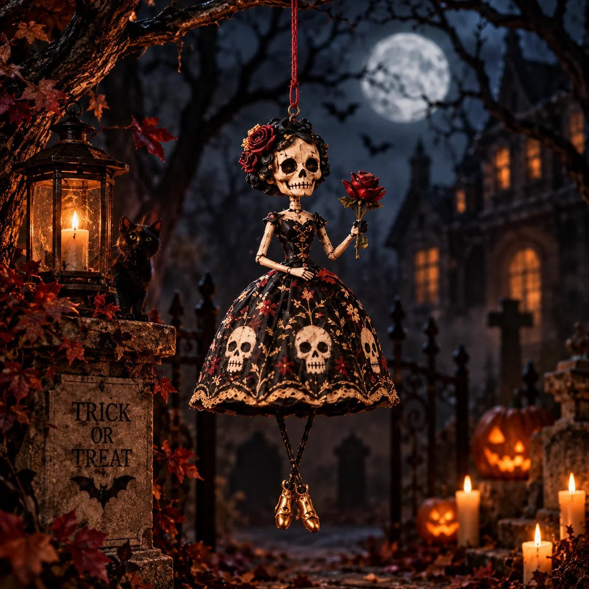 🎃Midnight LadiesTM – Gotische Halloween-hangversiering🖤