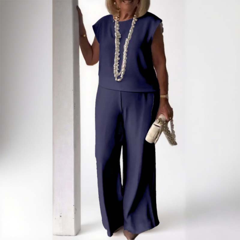 💞Gratis verzending⏳Elegant retro mouwloos tweedelig pak