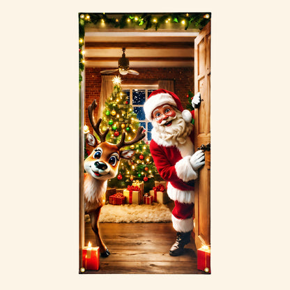 Nieuwe kerstdeurversiering – Feestelijke decoratie voor de feestdagen & deurversierin