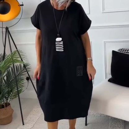 🌟 Stijlvolle Comfortjurk met Print