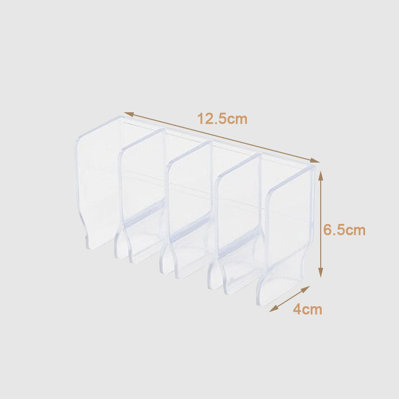 🎁Een must-have voor het hele gezin🏠Wandgemonteerd wasrek zonder stoten