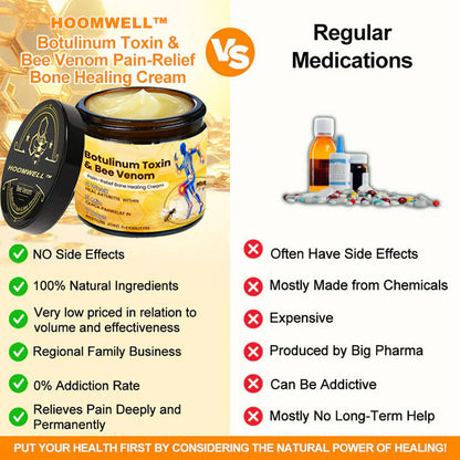 ⏰FLASH SALE: 59% KORTING🔥HOOMWELL™ Botox en bijengif pijnstillende bothelende crème