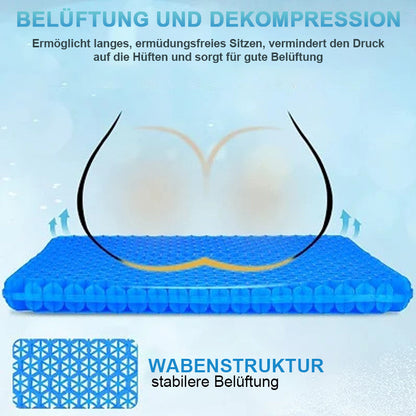 Honingraat gelkussen