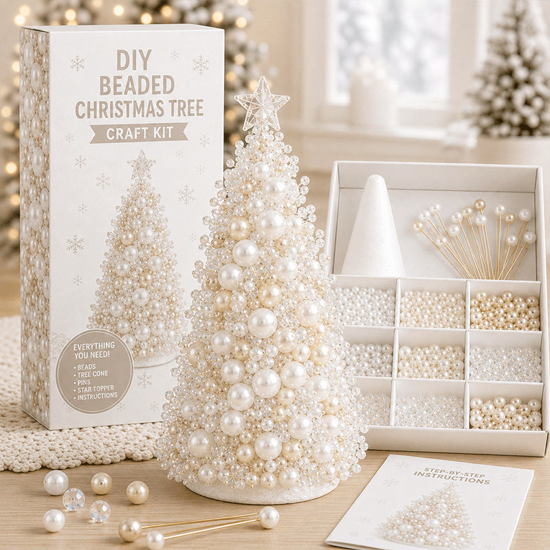 🔥49% korting – laatste dag – 3 kopen, 1 gratis🎄 Dromerige DIY-set voor een kerstboom met kralen (📦Bij aankoop van 2 stuks gratis verzending)